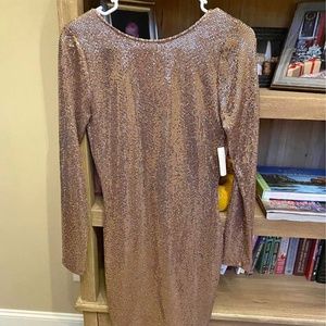 NWT Sparkly low back dress